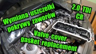 Wymiana uszczelki pokrywy zaworów 2. 0/1. 6 TDI CR | Zrób to sam | #ShotFix