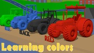 Colorful Car & Tractors - Learning colors - New Video | Kolorowe Auta i Traktory [ENG]