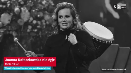 Joanna Kołaczkowska nie żyje.  Miała 59 lat [KS Info]