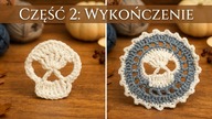 Prosty wzór z czaszką na szydełku  idealna dekoracja na Halloween! cz. 2 #758