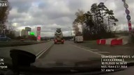Szybka jazda betonomieszarką