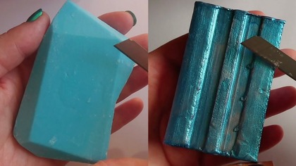 Soap Carving ASMR Relaxing Sounds no talking Satisfying ASMR Video #soapcarving #soapcuttingvideo