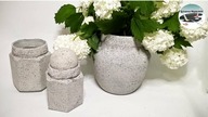 Jak zrobić kamienny wazon, osłonkę, słoiczek [STONE EFFECT VASE, JAR, POT] Pomysły plastyczne
