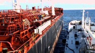 Mobilna stacja paliw na Oceanie Atlantyckim