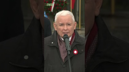 Jarosław Kaczyński przemówił 11 Listopada