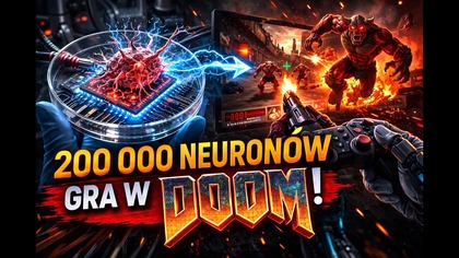 Komórki mózgowe z laboratorium nauczyły się grać w grę Doom