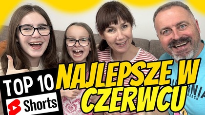 TOP 10 SHORTS.  CZERWIEC 2025 #fikimikiagatkiimoniki