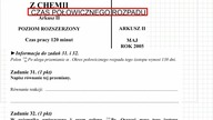 ZADANIE 31 I 32 CKE 2005 MAJ CZAS PÓŁTRWANIA ROZPAD ALFA