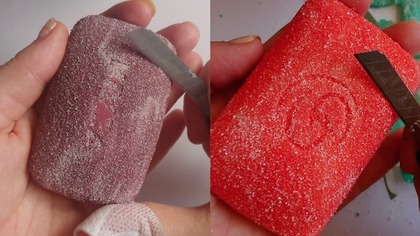 Soap Carving ASMR Relaxing Sounds no talking Satisfying ASMR Video