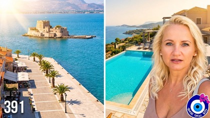 Kostek oszukał przeznaczenie! Jade do Nafplio i ogladam posesje Anavalos w Kiveri | odc.  391
