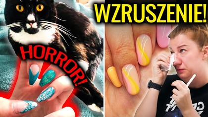 KOT PRZERAŻONY PAZNOKCIAMI i WZRUSZENIE Edyty | CO CHCIAŁAM VS CO DOSTAŁAM