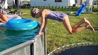 Piekny Skok na bombe