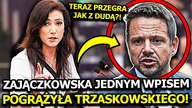 TYM JEDNYM WPISEM EWA ZAJĄCZKOWSKA POGRZEBAŁA SZANSE TUSKA I TRZASKOWSKIEGO NA WYGRANĄ W WYBORACH?