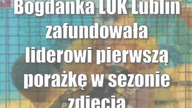 Bogdanka LUK Lublin zafundowała liderowi pierwszą porażkę w sezonie [zdjęcia]