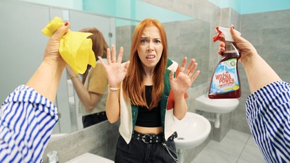 DZIEŃ oczami SZKOLNEJ WOŹNEJ 2