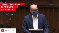 Czarzasty: Dzisiaj rano się dowiedziałem, że pobiłem policjanta!