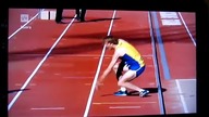 Szwedzki sportowiec (całkowicie wyczerpany)
