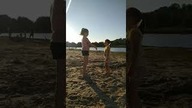 Taniec na plaży #shorts #fikimikiagatkiimoniki