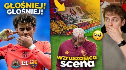 Yamal uratował Barcelonę przed PORAŻKĄ! Wymowna cieszynka! Osimhen WZRUSZYŁ SIĘ tą oprawą