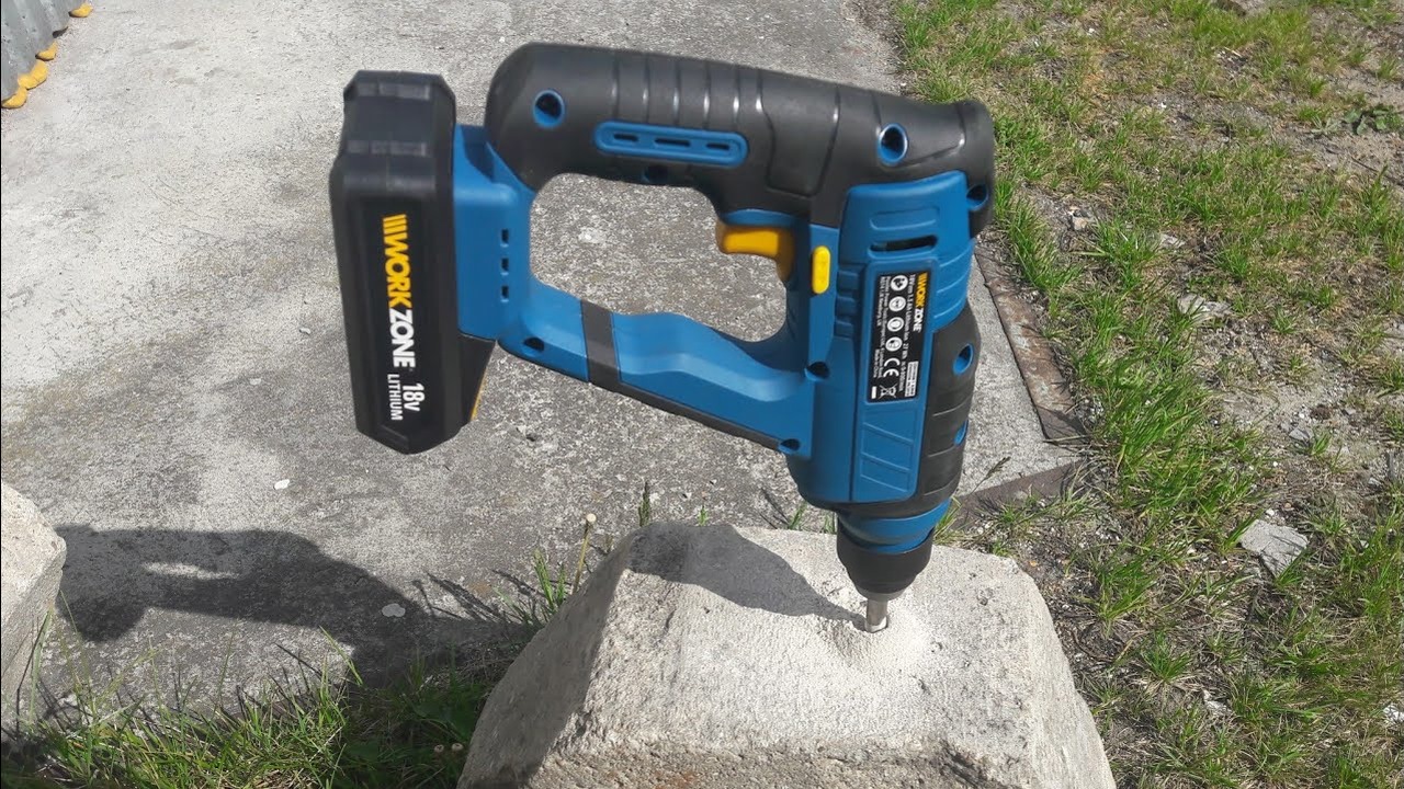 Aldi Workzone impact Driver SDS plus Drill review CDA