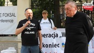 XI Miesięcznica Kresowa pod Centrum Prasowym Foksal