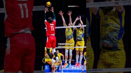 Oby tak dalej! Polska  pokonała Ukrainę  w ćwierćfinale Ligi Narodów!