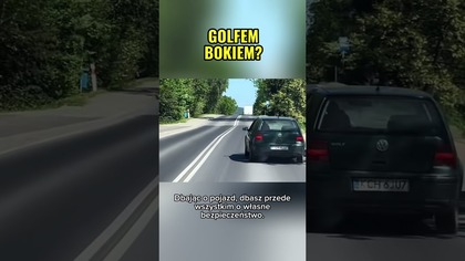 Golf jedzie, ale czy bezpiecznie? Stan auta mówi wszystko  #bezpieczeństwo #kierowcy #auto