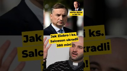 Jak Ziobro i ks.  Salceson ukradli 380 mln - Marian Banaś #polityka #rozliczyćPiS #katokomuna #Ziobro