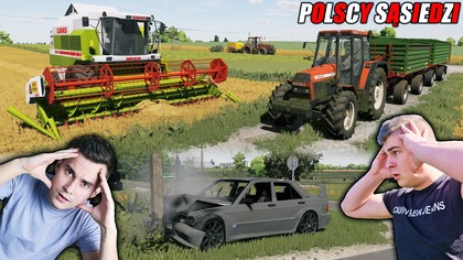 PIJAK WSIADŁ I ROZWALIŁ MI MERCEDESA KUPIŁEM NOWE POLE ZA DARMOPOLSCY SĄSIEDZI S2450