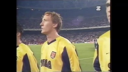 Barcelona - Arsenal Londyn 1-1, 29. 09. 1999, Liga Mistrzów, I faza grupowa, 3 kolejka