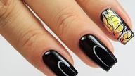 Butterfly wings nails art / Sunflower Professional