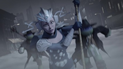 Teenage. Mutant. Ninja. Turtles. 2012. S05E121.  Potwory wśród nas