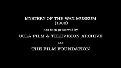 Gabinet Figur Woskowych - Mystery of the Wax Museum 1933 nap.pl