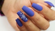 Easy snowflakes / Winter nails art #5 / Colours by Molly Allepaznokcie