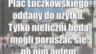 Plac Łuczkowskiego oddany do użytku.  Tylko nieliczni będą mogli poruszać się po nim autem
