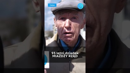 93-LETNI DZIADEK MIAŻDZY RZĄD