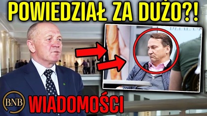Sikorski Był PIJANY? Kolega z Koalicji WYGADAŁ SIĘ Na Wizji [ NAGRANIE ]