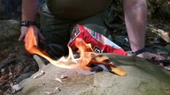 Chipsy jako paliwo turystyczne lub rozpałka?