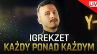 IGREKZET - KAŻDY PONAD KAŻDYM (prod.  White House Records) | LIVE Y-STUDIO S3E03