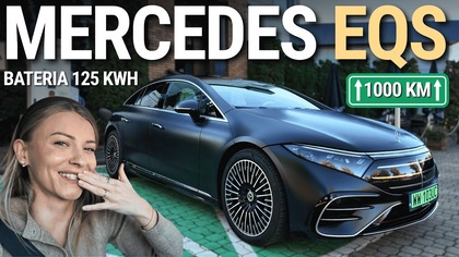 Najnowszy Mercedes EQS 580 na trasie 1000 km Challenge!  Nie ma wygodniejszego elektryka? 