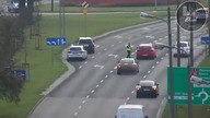 Dron nad ulicami Bydgoskiego przejścia zaowocował wysypem mandatów.