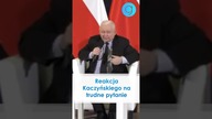 (Subskrybuj) Reakcja Kaczyńskiego na trudne pytanie #shorts