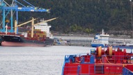 Wyjście w morze z portu w Oslo