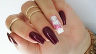 Valentines heart nails art tutorial / Eveline Cosmetics