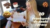 POMYSŁY NA PRZEKASKI DO NAUKI I PRACY