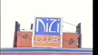 Nizi Club - reklama siłowni, Kraków, lata 90.