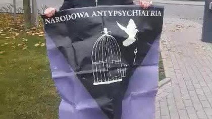 protest przeciwko antyrodzinnym mediom.