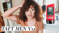 CZY FAKTYCZNIE TAKI DOBRY DO KRĘCONYCH WŁOSÓW?  TAFT MEN V12  TEST NA ŻYWO