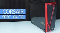 Corsair SPEC-04 Tempered Glass - Prezentacja Obudowy PC