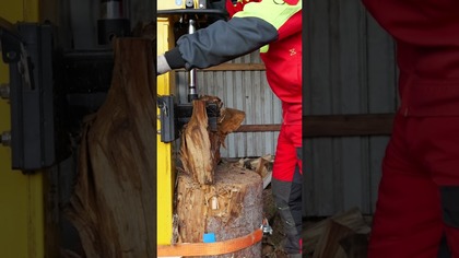 BARDZO ciężki test dla łuparki